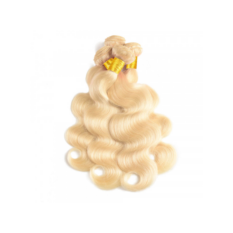 Body Wave Human Virgin Hair #613 Blonde Bundles Deal