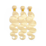 Body Wave Human Virgin Hair #613 Blonde Bundles Deal